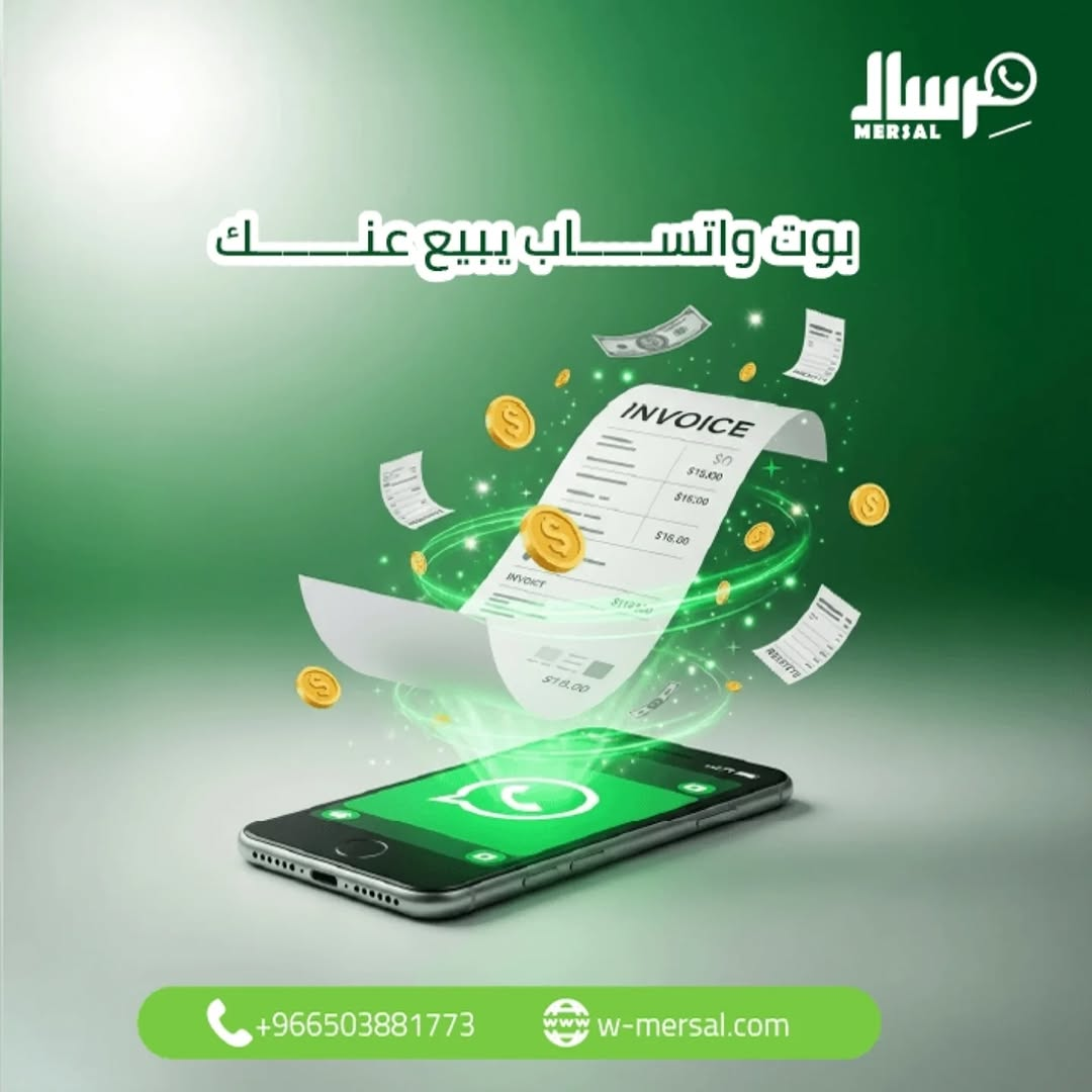 بوت واتساب يبيع عنك – الحل الذكي لزيادة المبيعات تلقائيًا