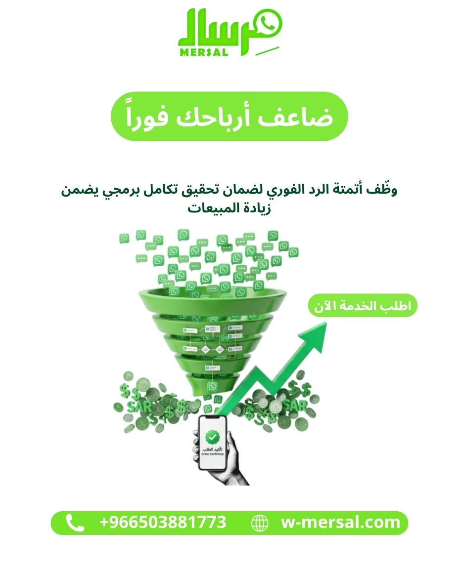 الدليل الشامل 2026: أتمتة التجارة الإلكترونية والمبيعات عبر واتساب API