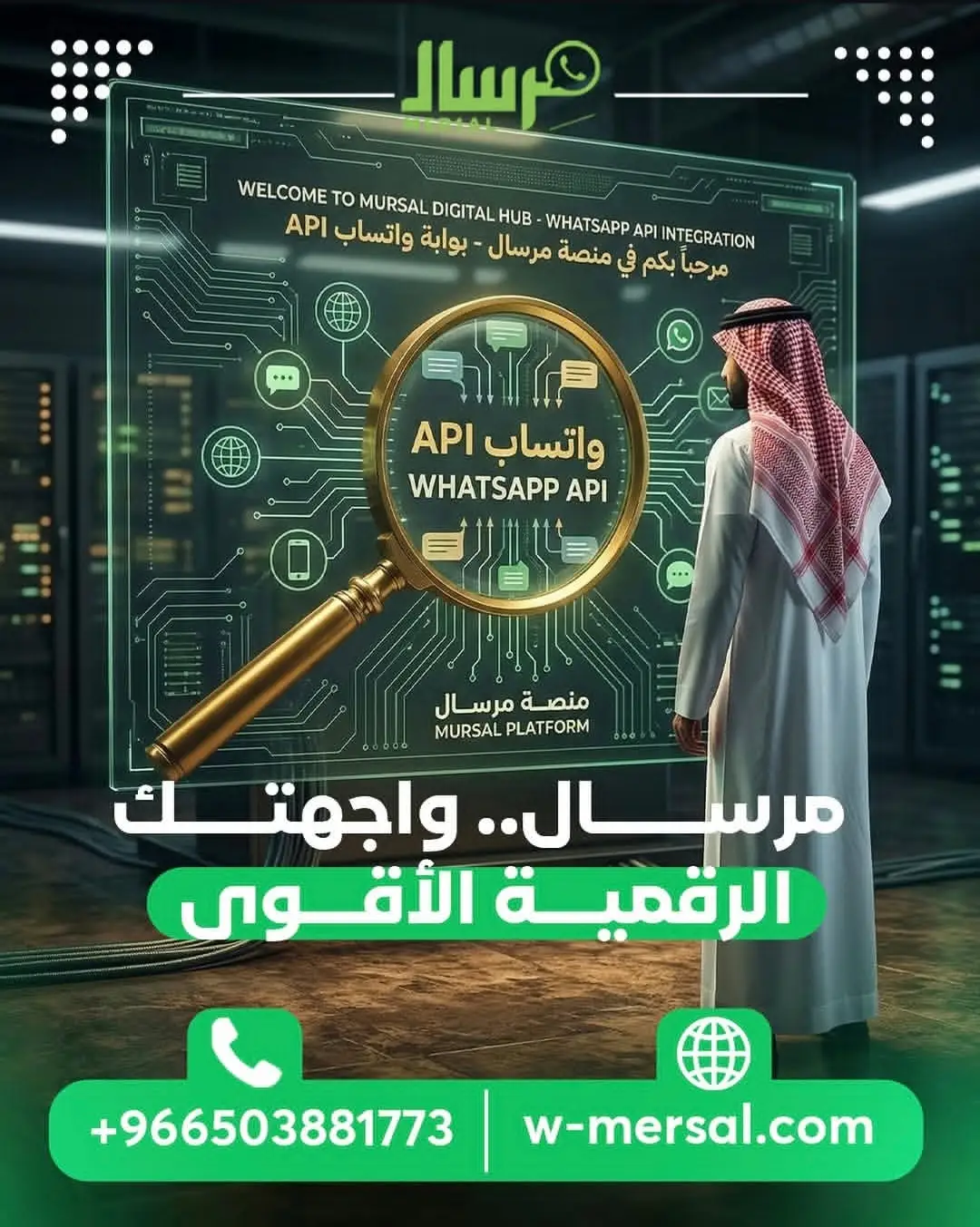 هندسة أنظمة التحقق والـ OTP برمجيا بواتساب API للمؤسسات
